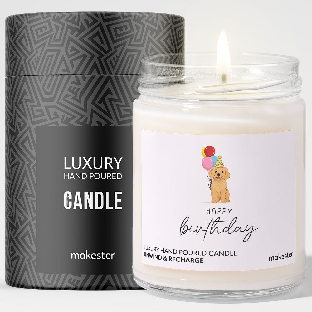 Happy Birthday Labrador Puppy