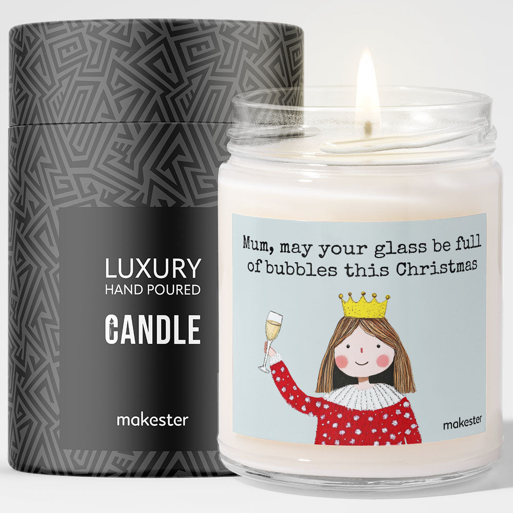 Mum Glass Christmas