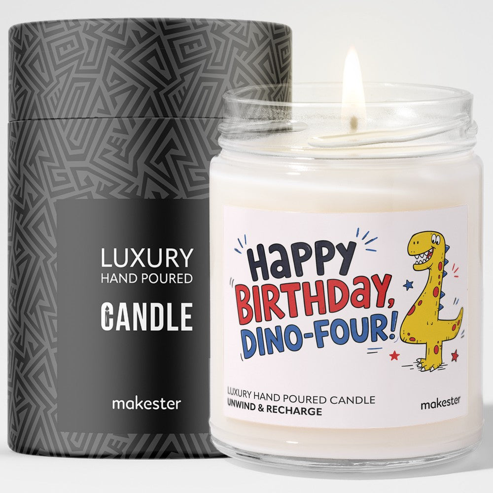 Fourth Birthday Dino