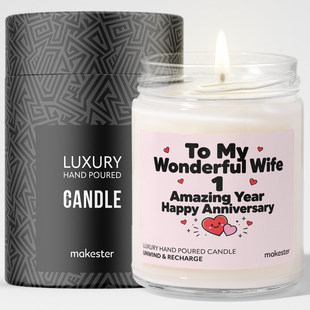 First Year Wife Anniversary