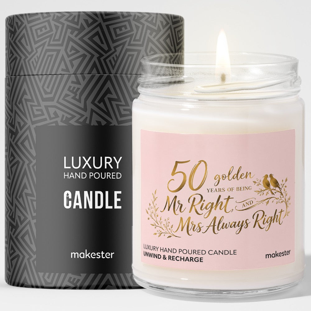 50th: Mr Right, Mrs Always