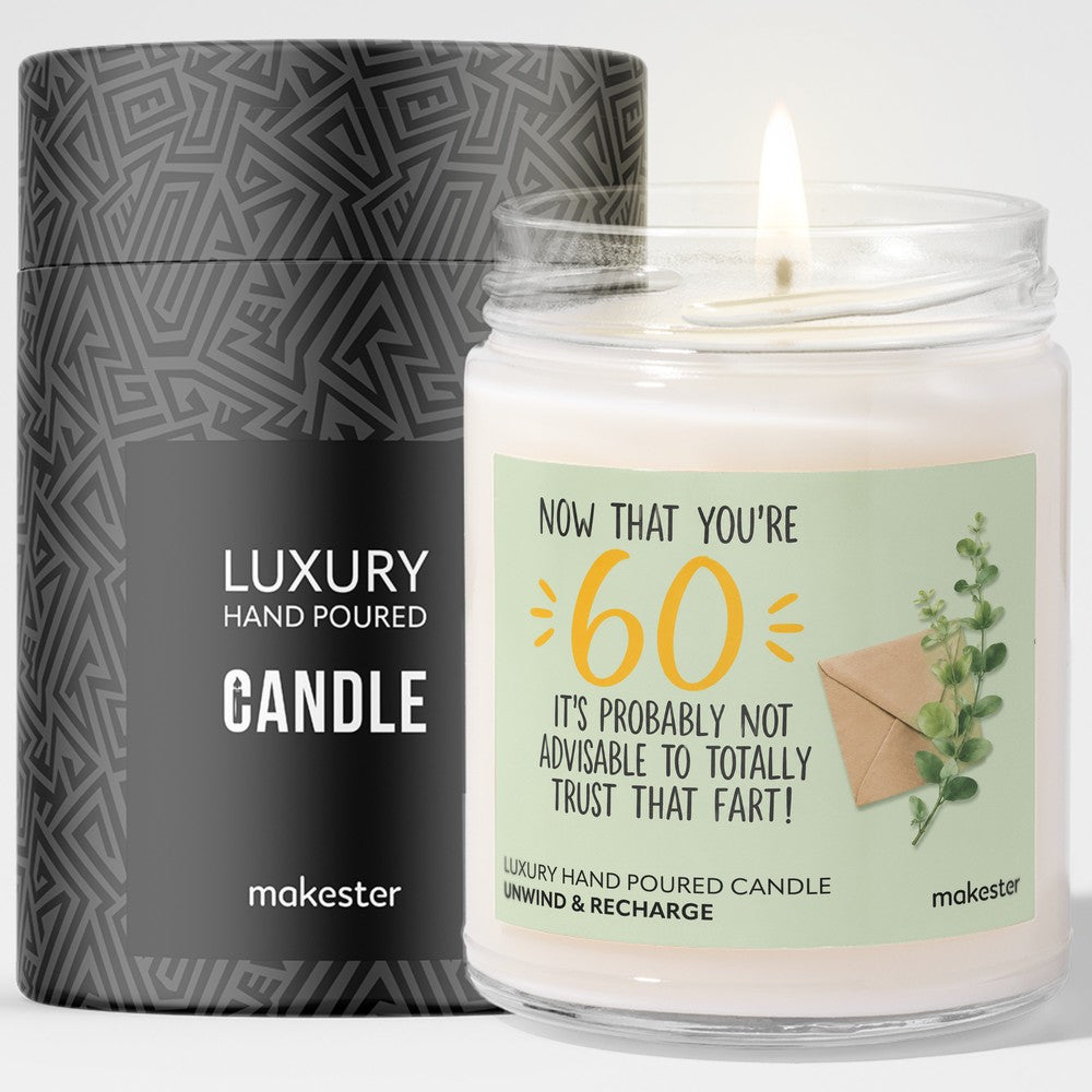 Sixtieth Birthday Fart Warning