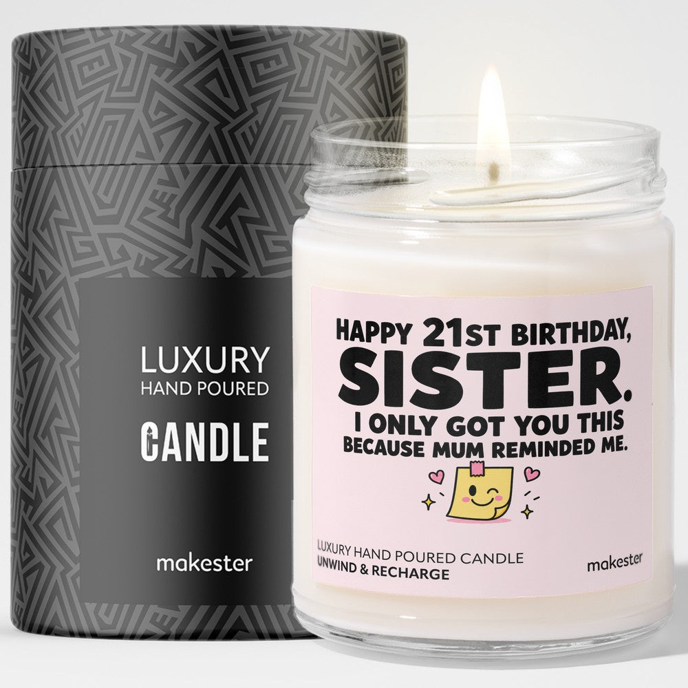 Twenty First Mum Reminder