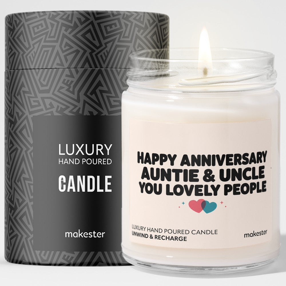 Lovely Auntie & Uncle Anniversary