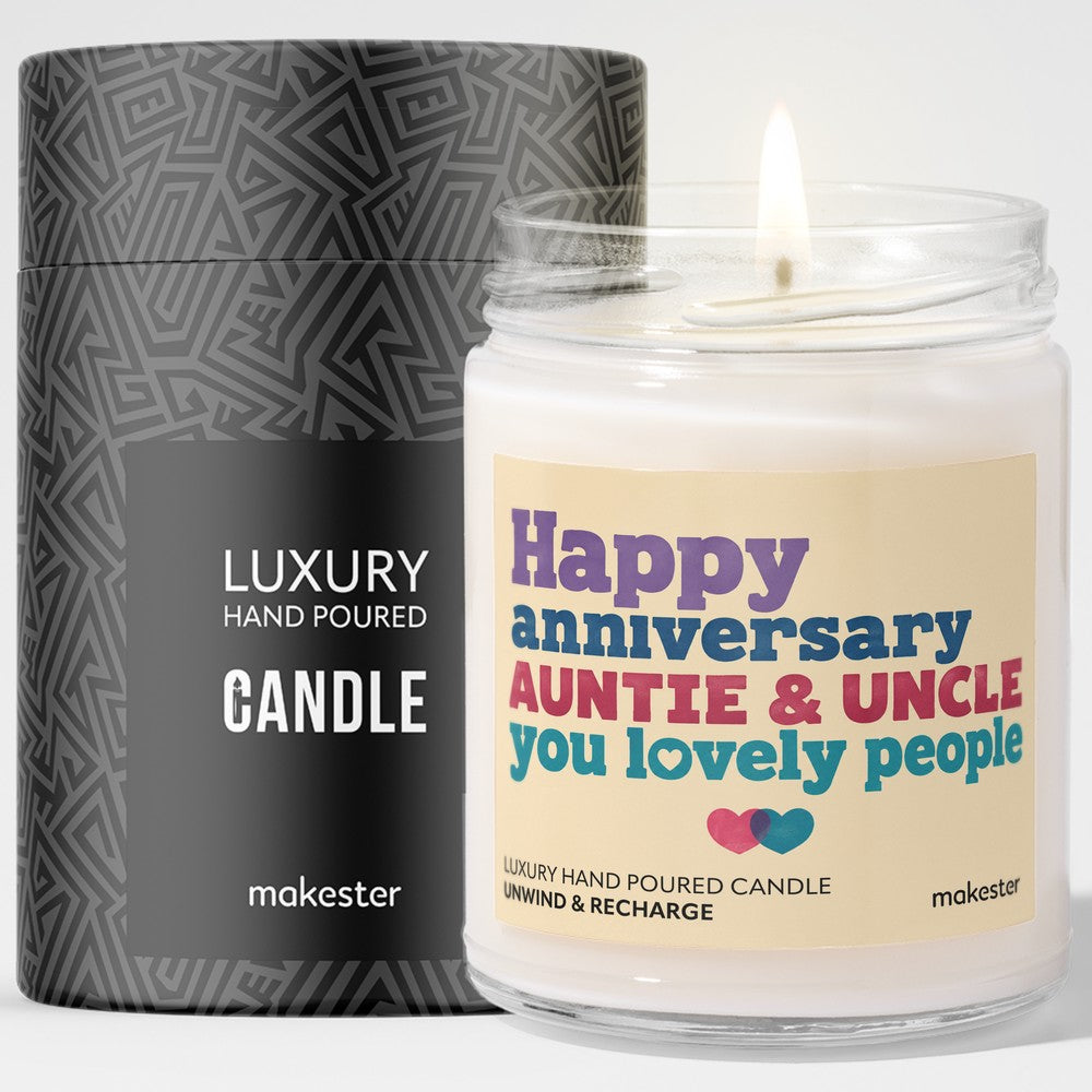 Lovely Auntie & Uncle Anniversary