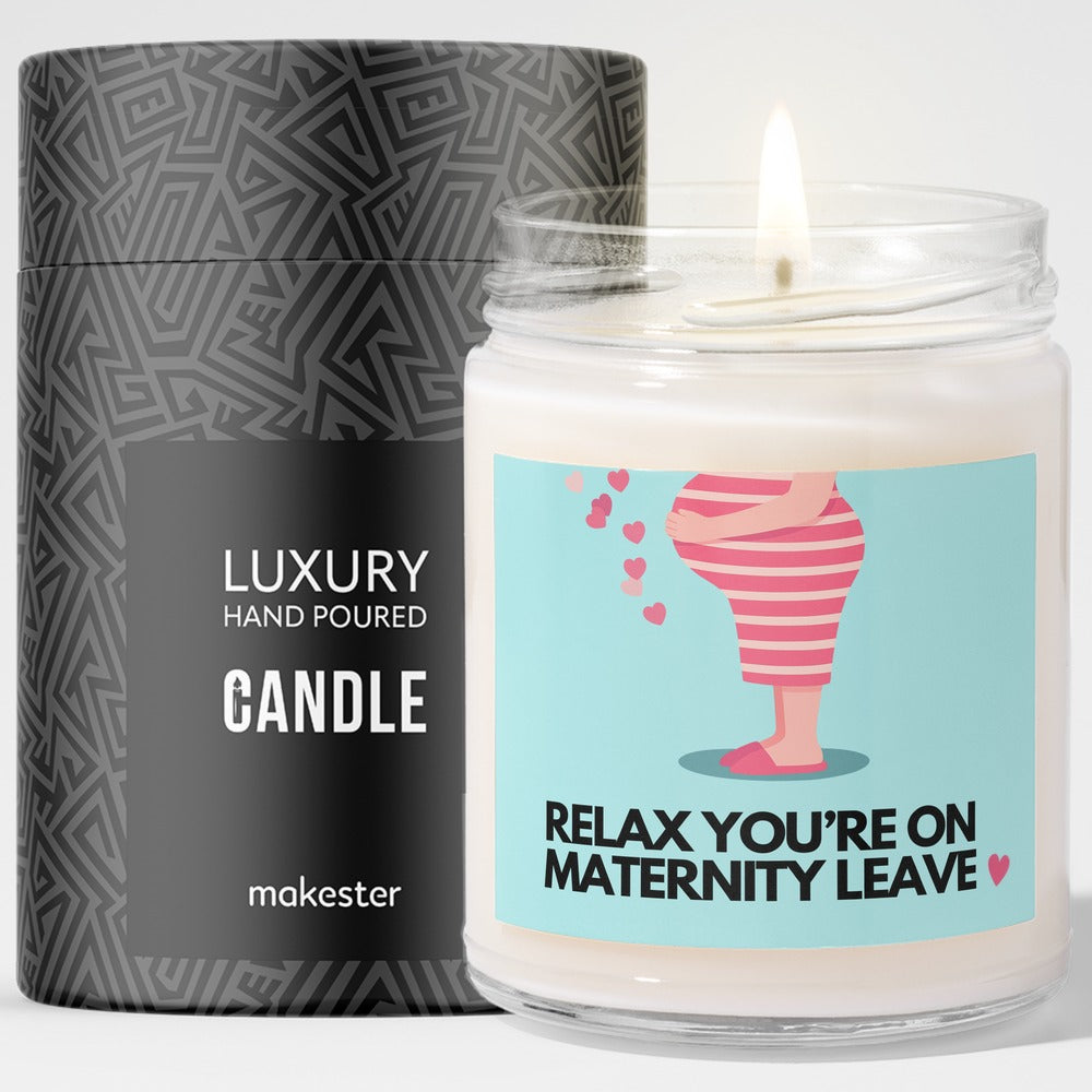 Maternity Leave with gift tube
