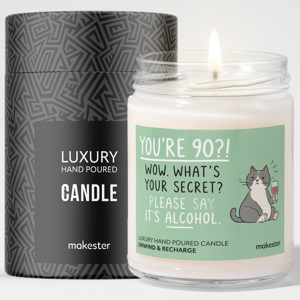 Ninetieth Birthday Alcohol Secret