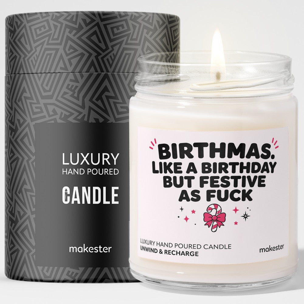 Birthmas Festive Candle