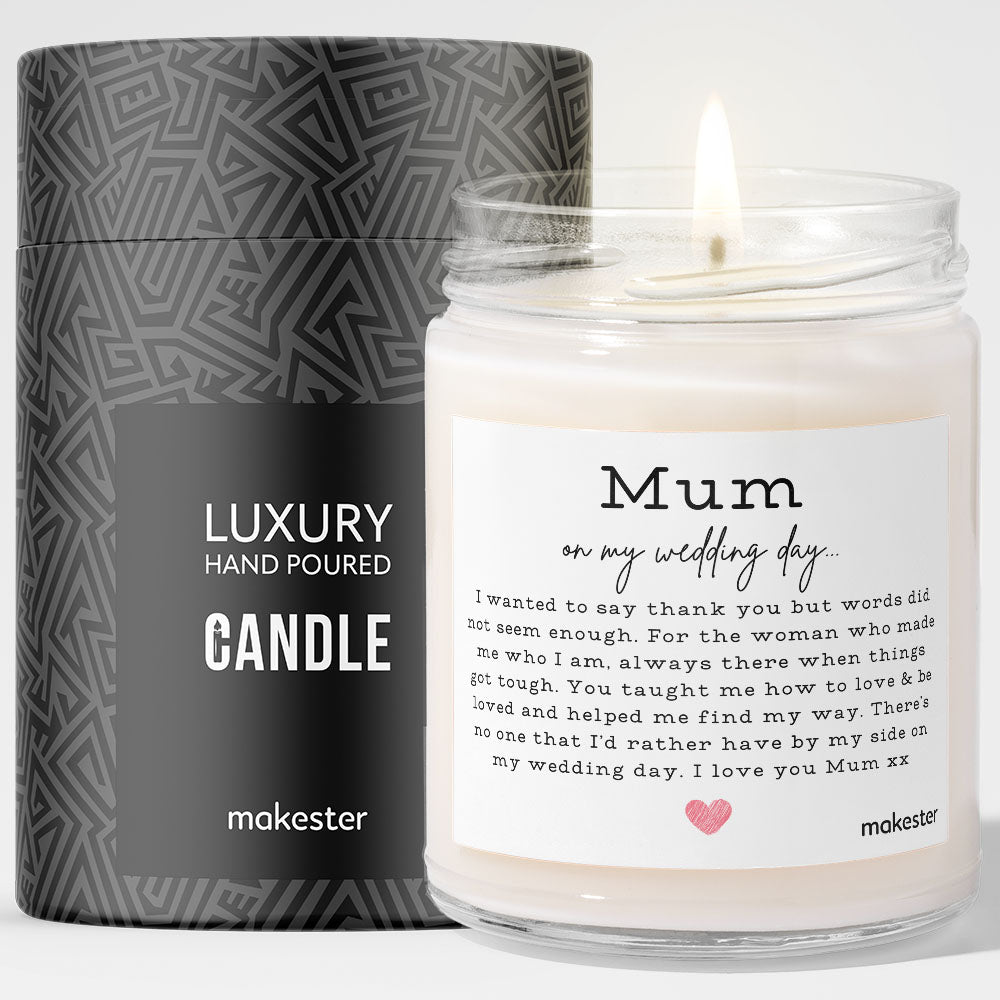 Mum On My Wedding Day