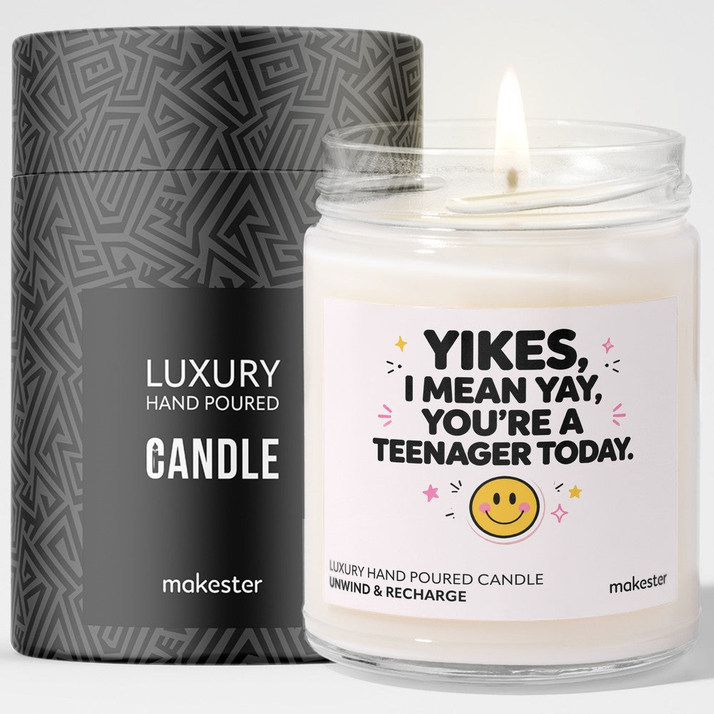 Teenager Milestone Yay Candle