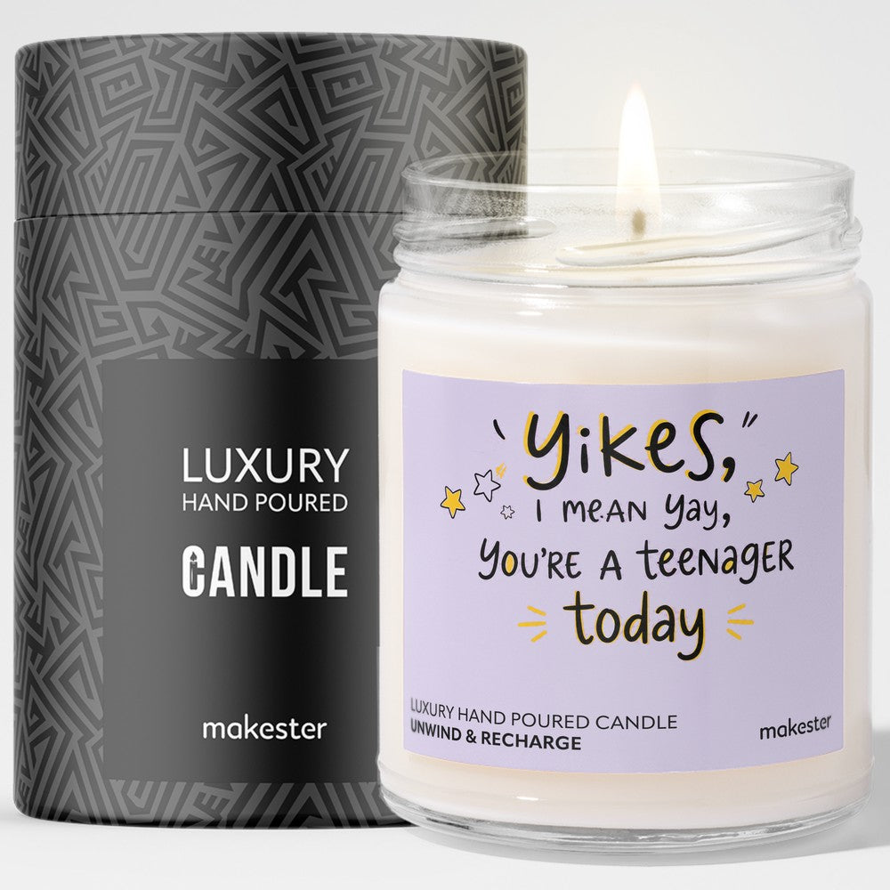 Teenager Milestone Yay Candle