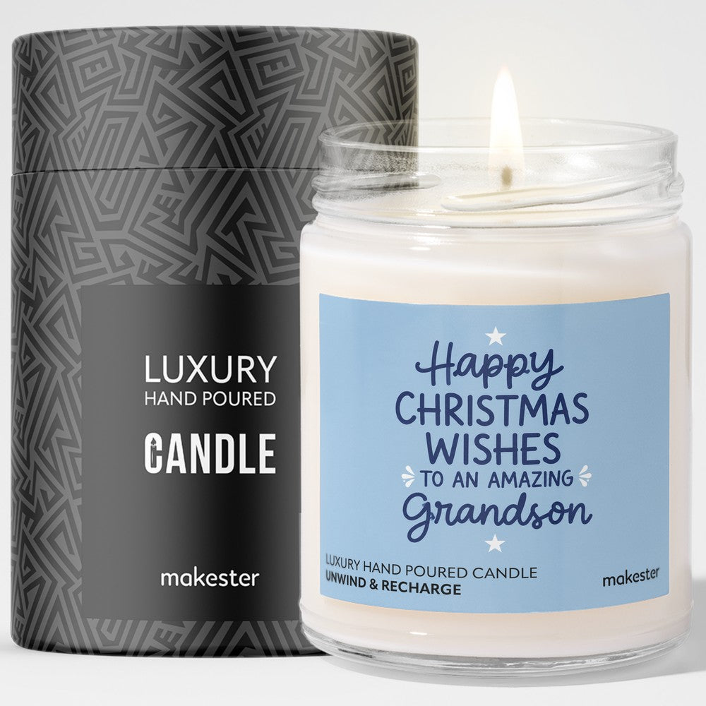 Amazing Grandson Christmas Wishes