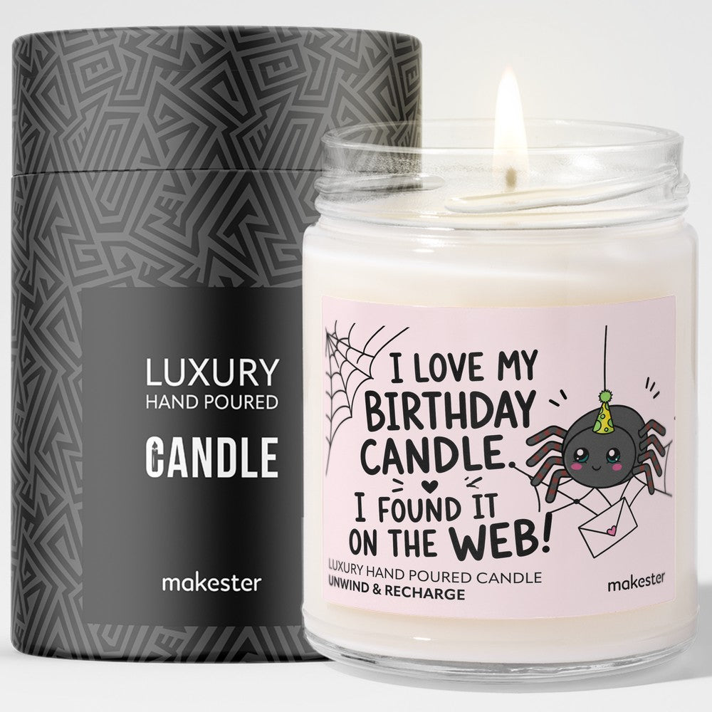 Birthday Candle Web Find