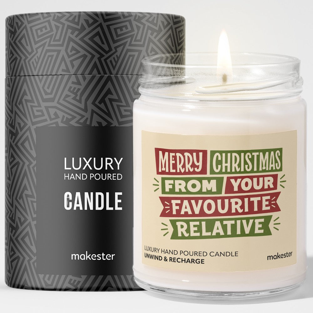 Merry Christmas Favourite Relative