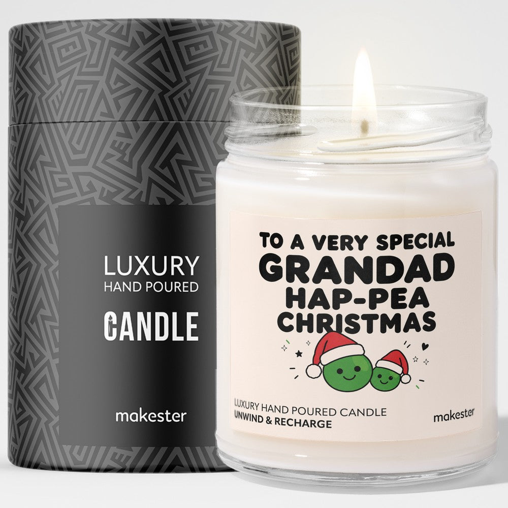 Special Grandad Hap-pea Christmas