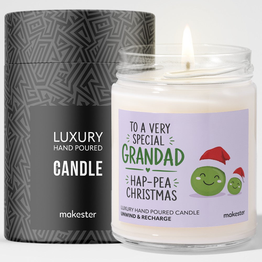 Special Grandad Hap-pea Christmas