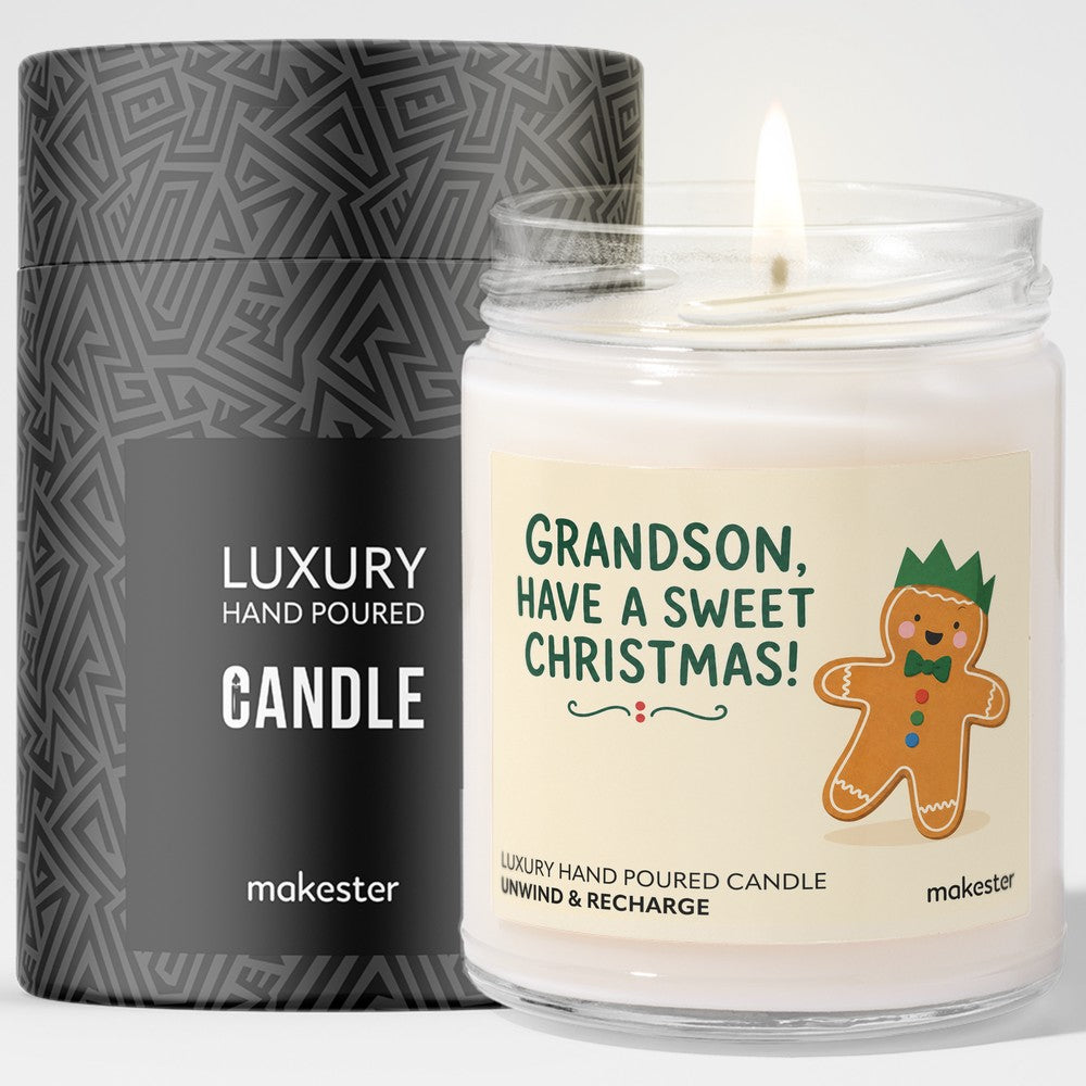 Sweet Christmas Grandson