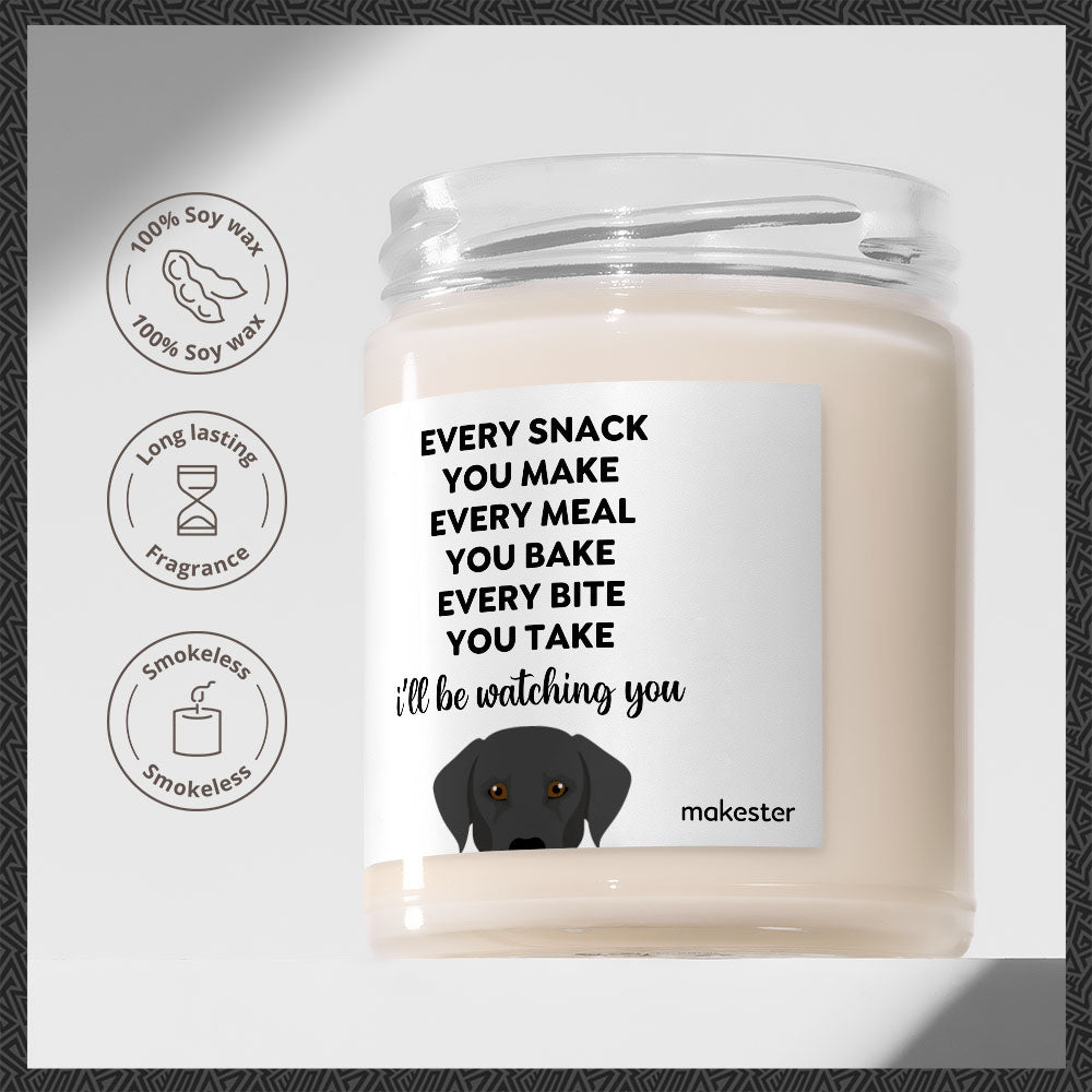 Watching You Black Lab