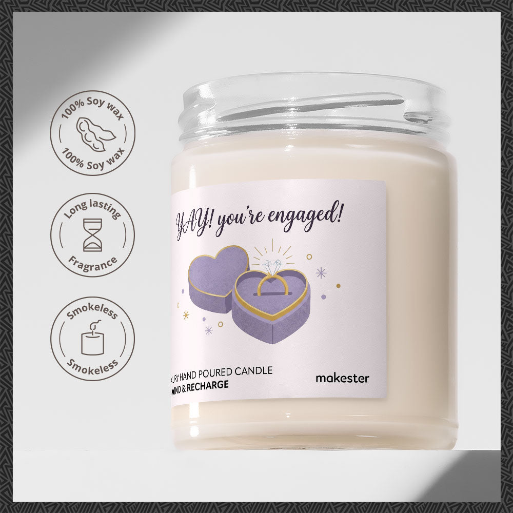 Engagement Joy Candle