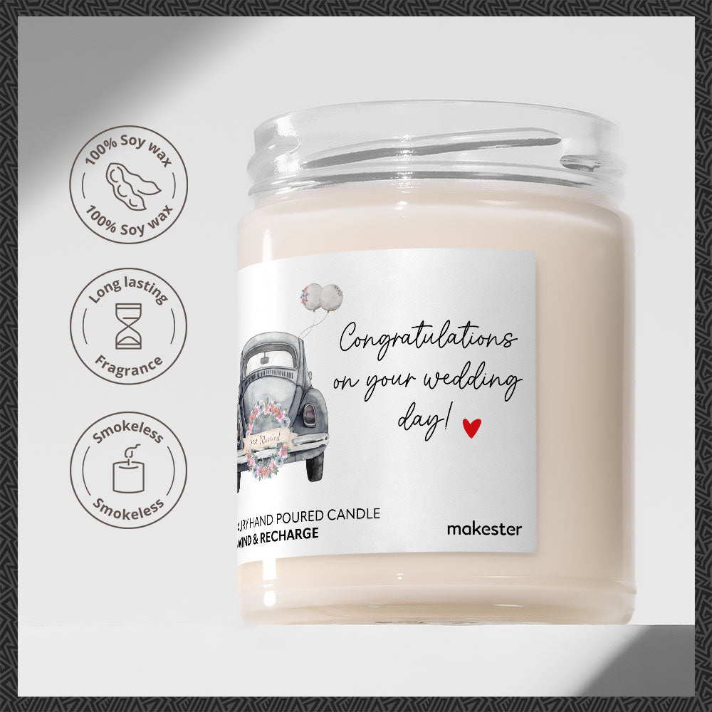 Congrats On Your Wedding Day Vintage