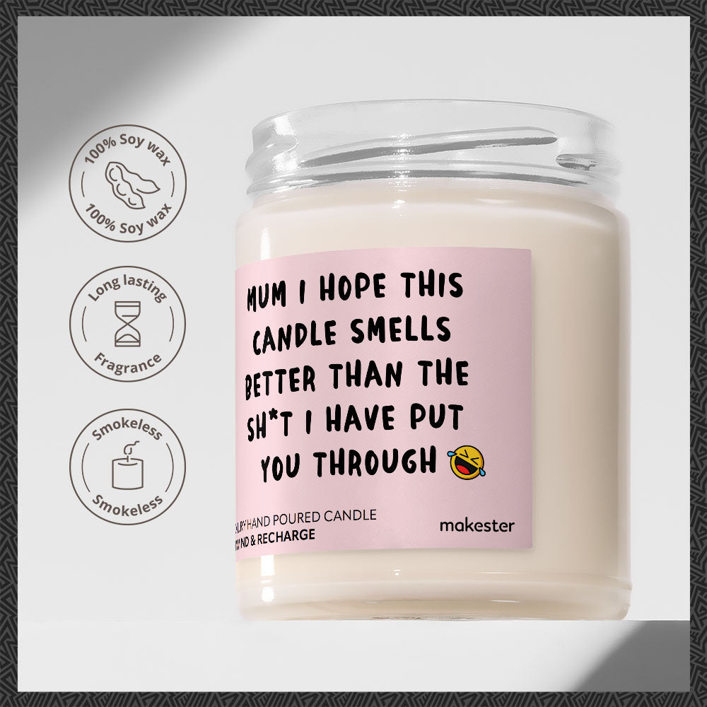 Mum Candle Smells