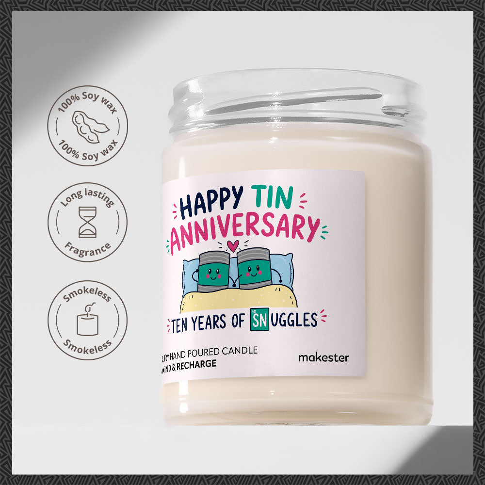 Tin Anniversary Snuggles