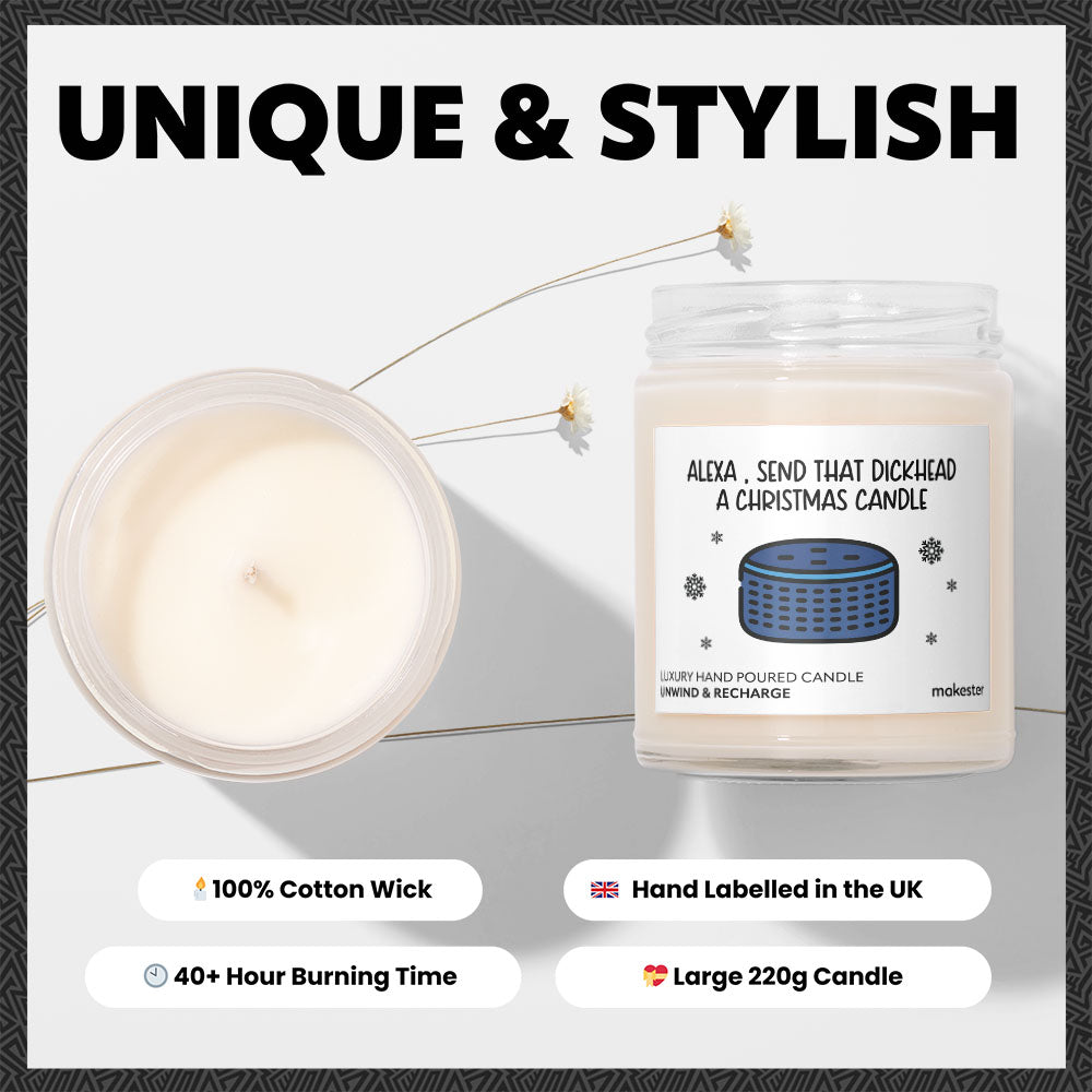 Alexa Send Christmas Candle