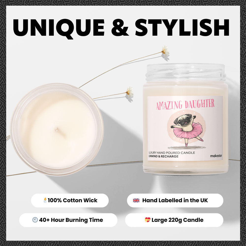 Amazing Daughter Pug