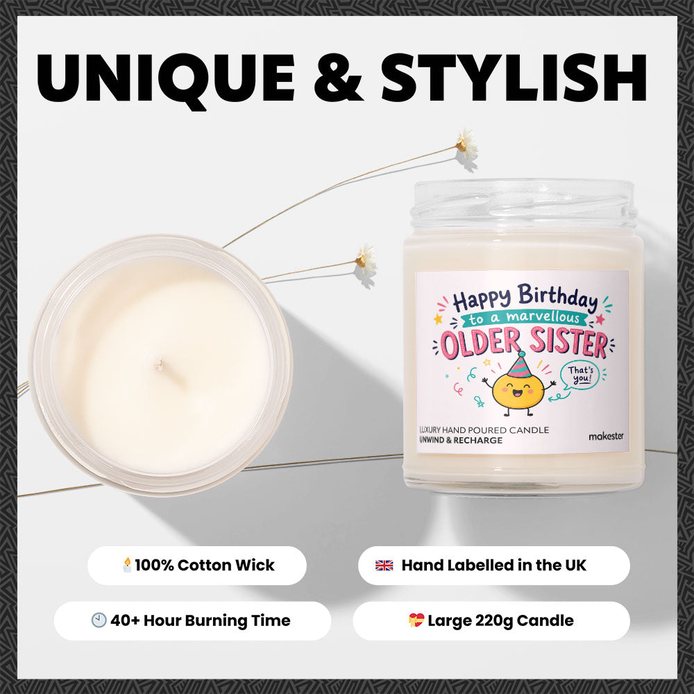 Marvellous Sister Birthday