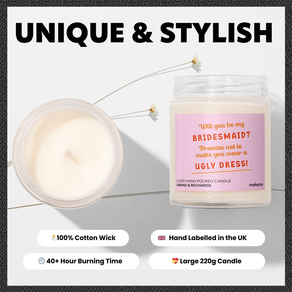 Bridesmaid Request Ugly Dress