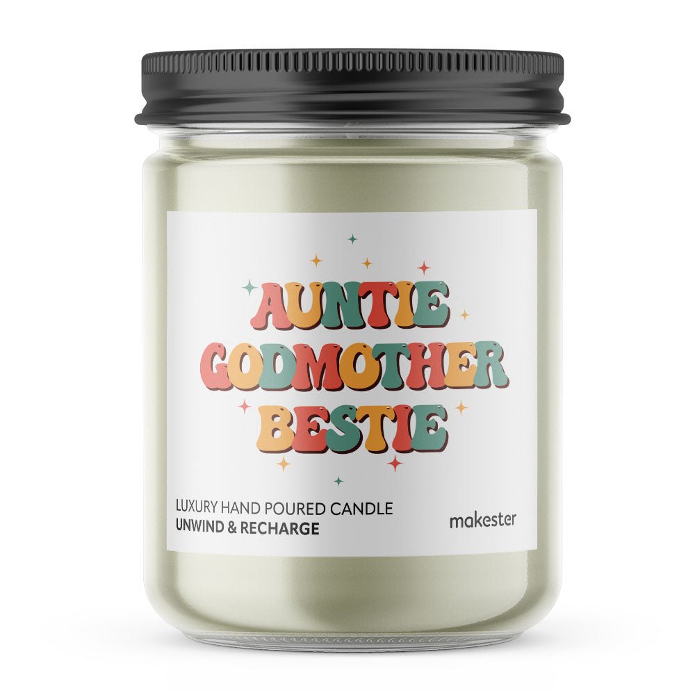 Auntie Godmother Bestie - Makester Candles - 