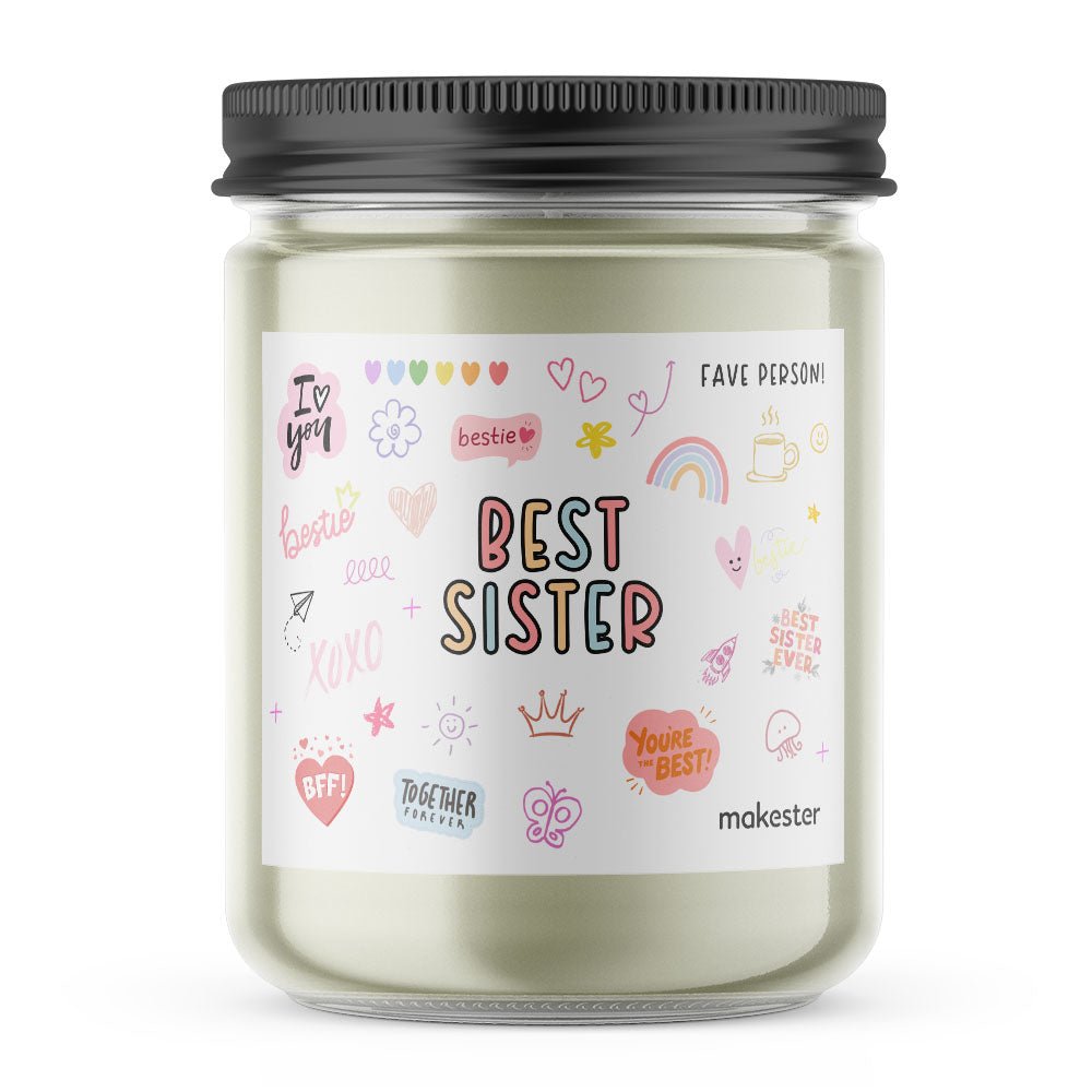 Best Sister - Makester Candles - 