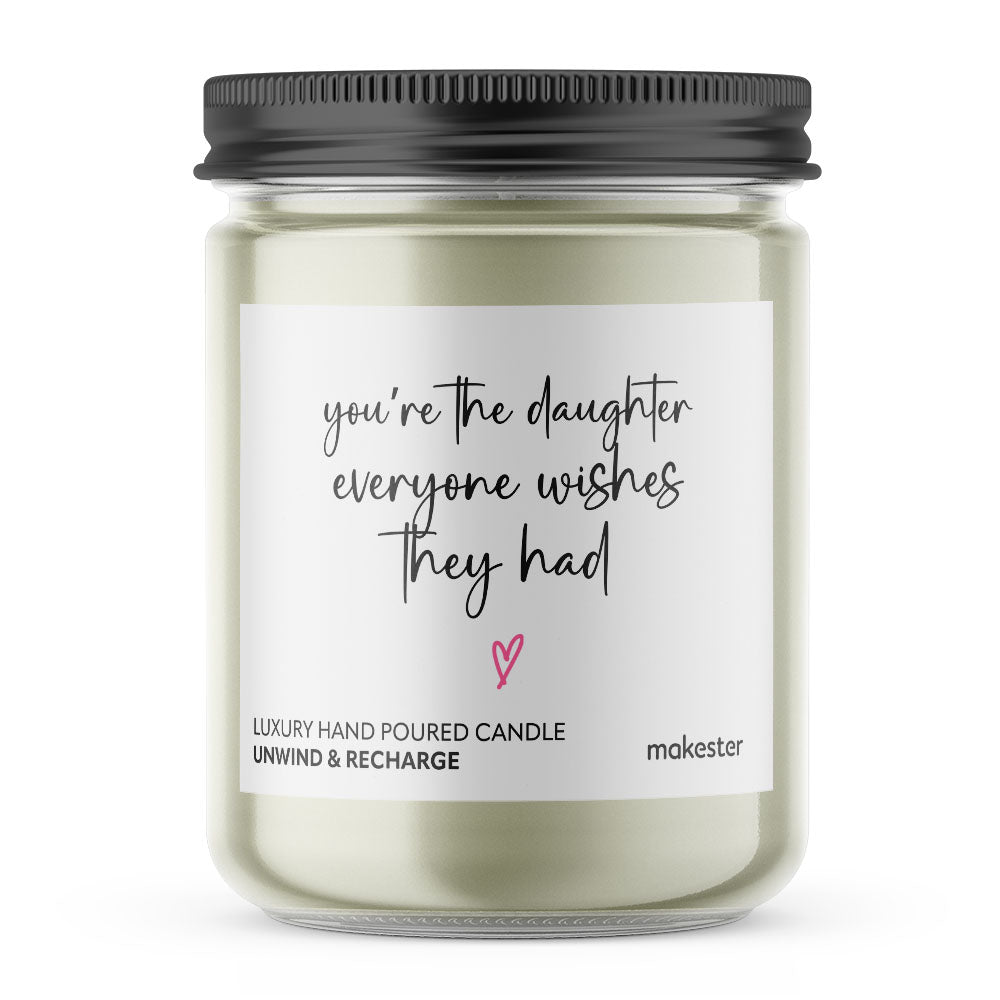 Daughter Wishes - Makester Candles - 