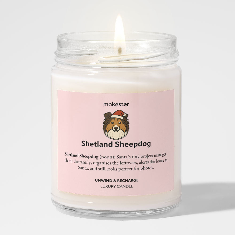 Shetland Sheepdog Christmas