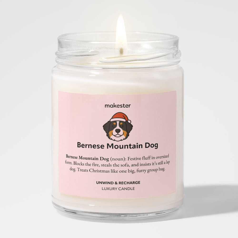 Bernese Mountain Dog Christmas