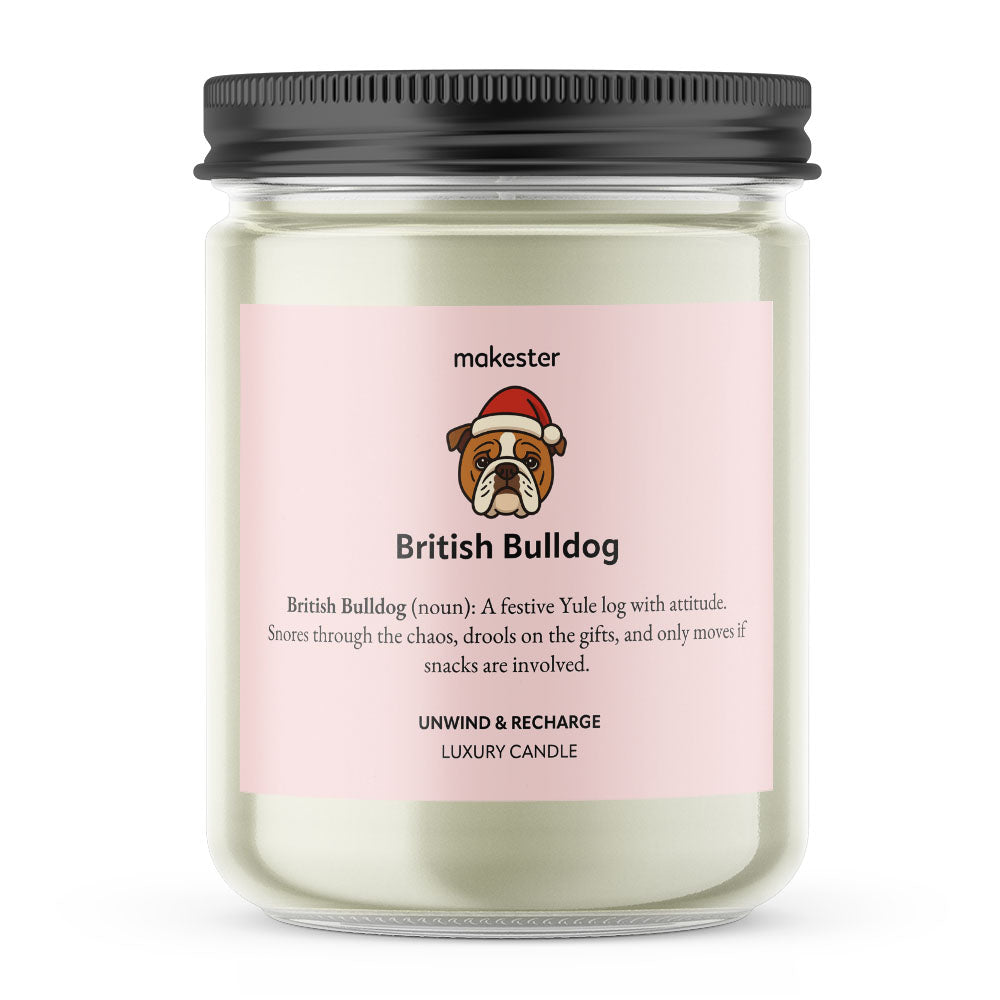 British Bulldog Christmas