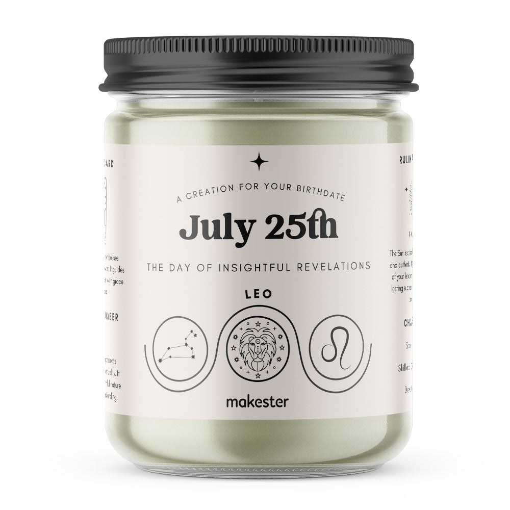 July 25 - Makester Candles - 