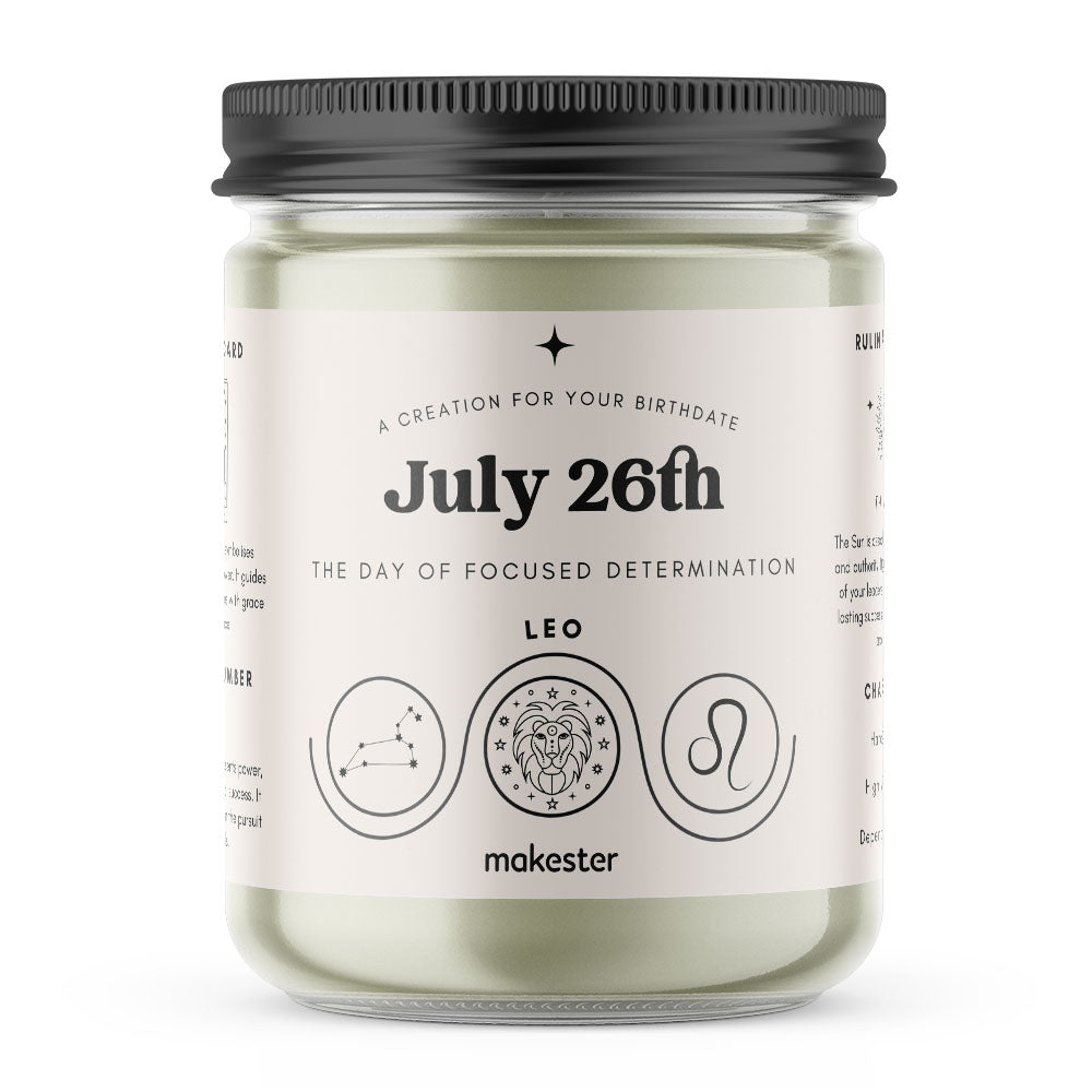 July 26 - Makester Candles - 