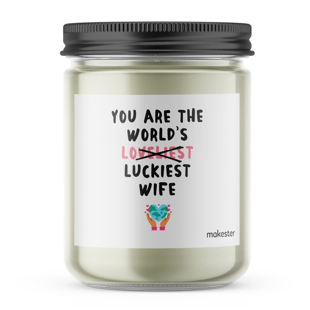 Luckiest Wife - Makester Candles - 