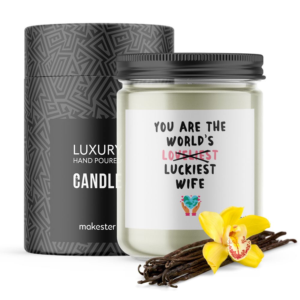 Luckiest Wife - Makester Candles - 