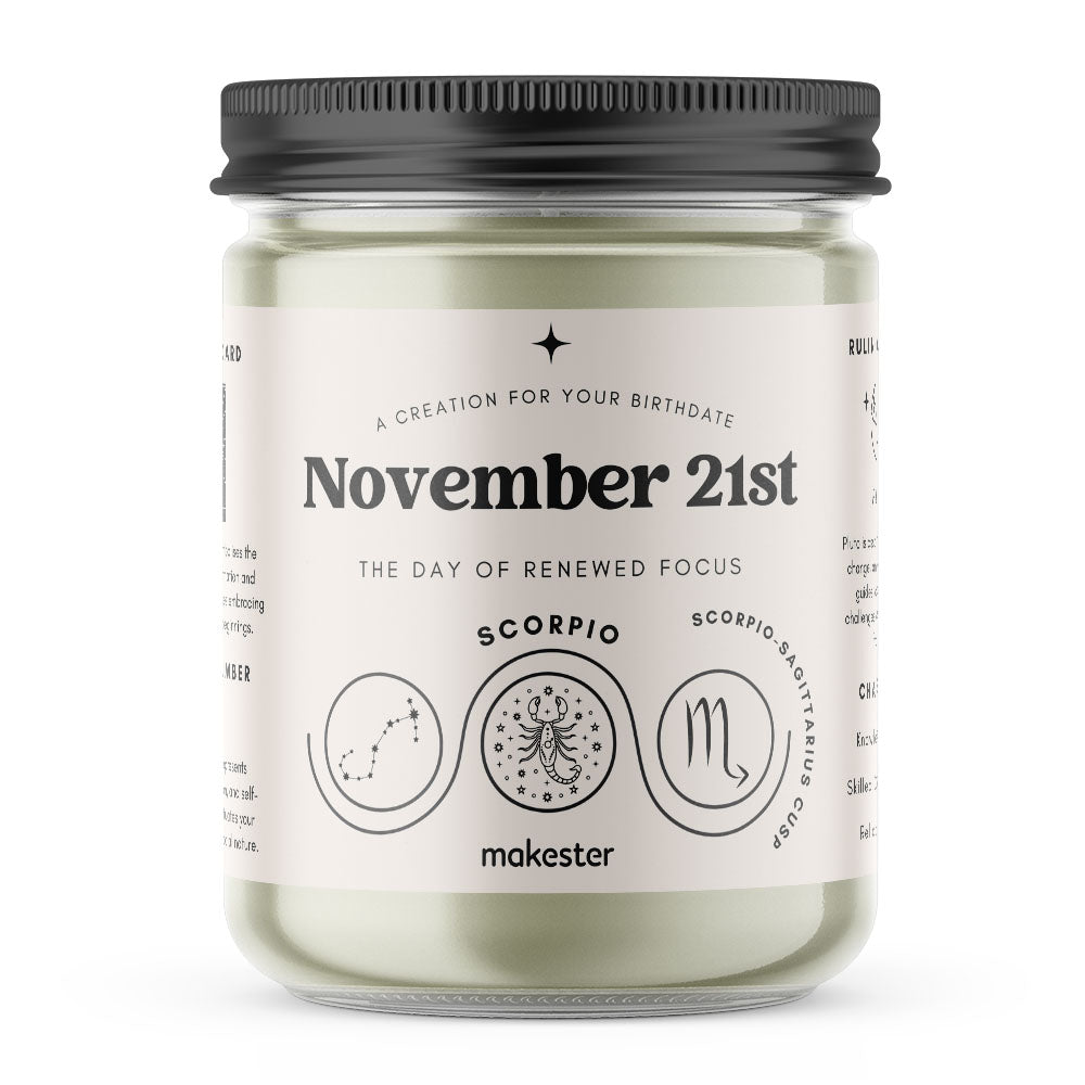 November 21 - Makester Candles - 