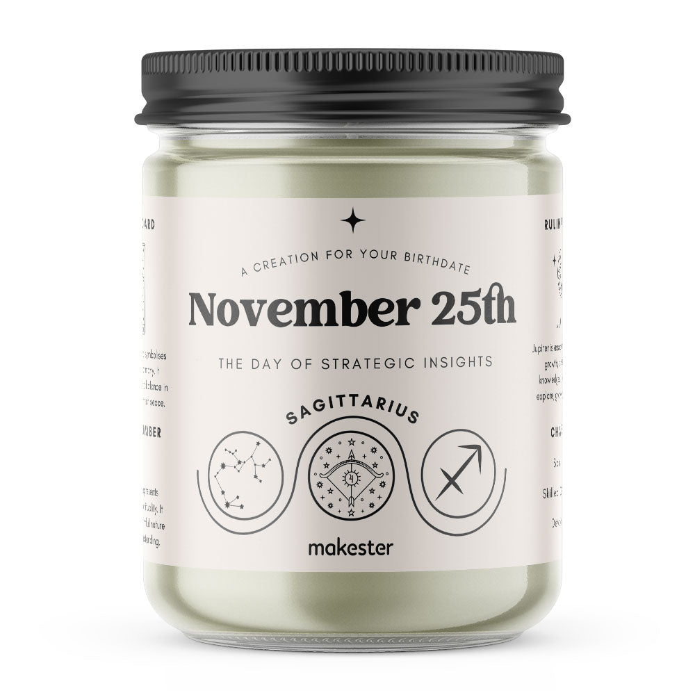 November 25 - Makester Candles - 