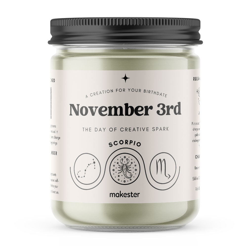 November 3 - Makester Candles - 