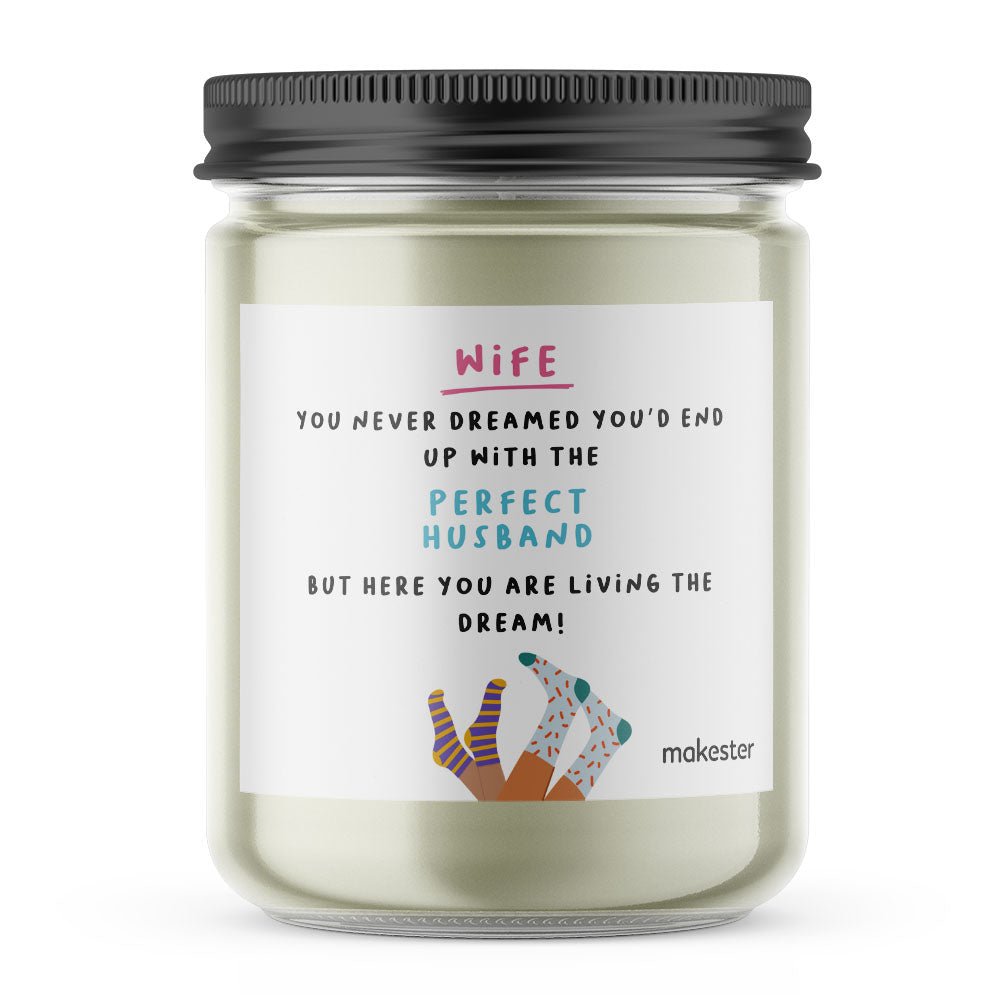 Wife Living Dream - Makester Candles - 