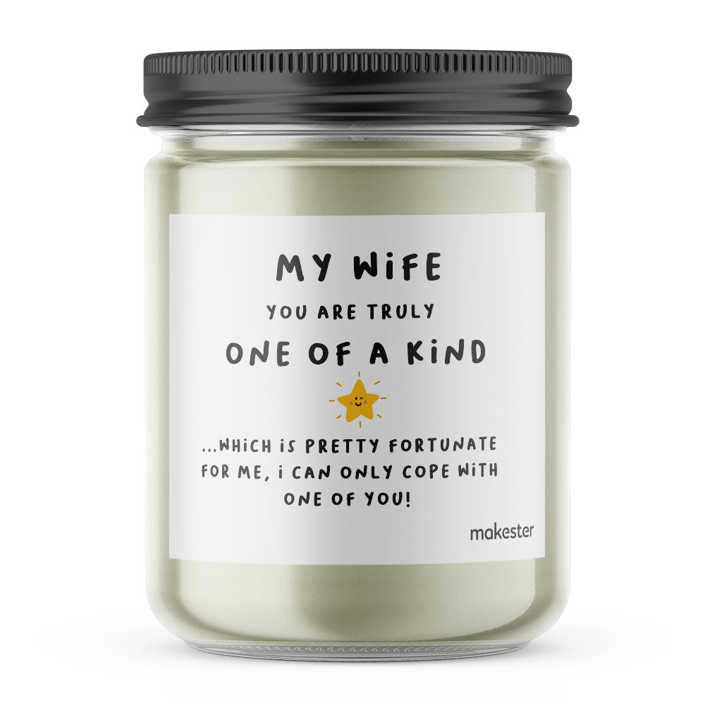 Wife One Kind - Makester Candles - 