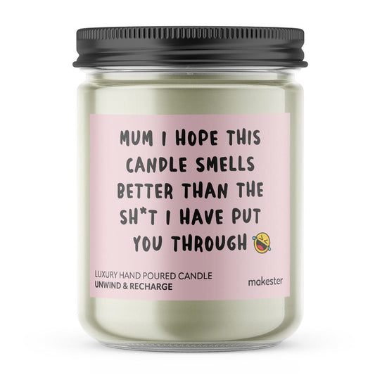 Mum Candle Smells - Makester-