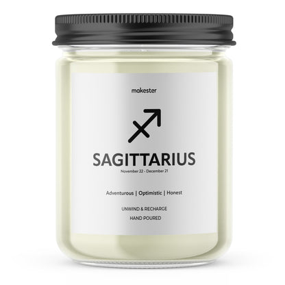 Sagittarius Candle - Makester-