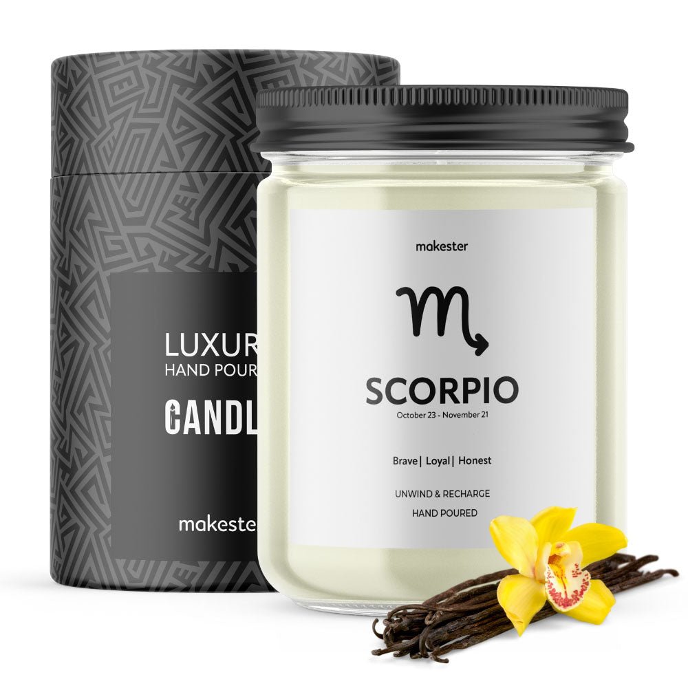 Scorpio Candle - Makester-