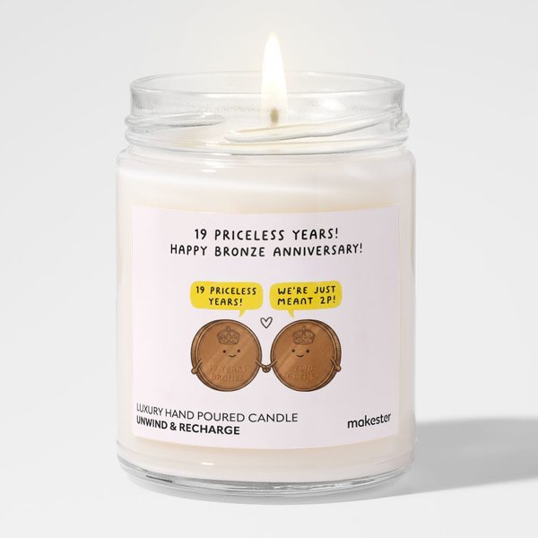 Makester candle — anniversary